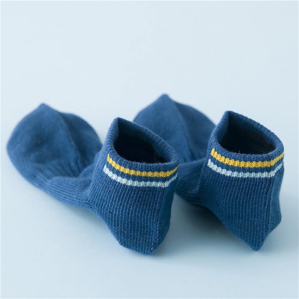 5 Pairs Men Cotton Breathable Ankle Low Cut Socks - Picture 8 of 8